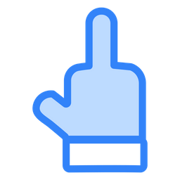 Middle Finger  Icon