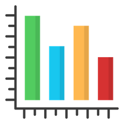 Gráfico de negocios  Icono