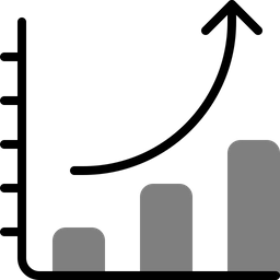 Growing Chart  Icon