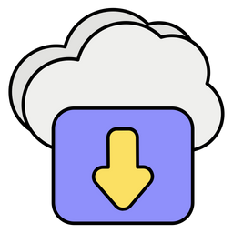 Cloud Download  Icon