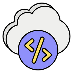 Cloud Coding  Icon