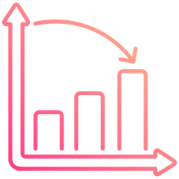 Gráfico de barras  Ícone