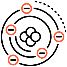 Atom and nuclei  Icon