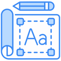 Font design  Icon