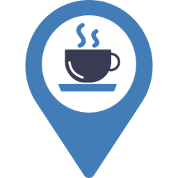 Coffee shop location  Icon