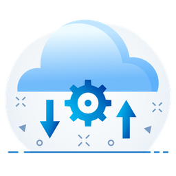 Cloud setting  Icon