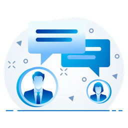 Business conversation  Icon