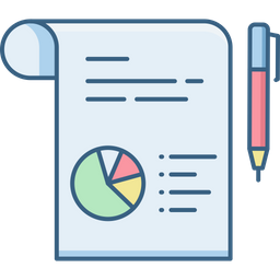 Chart report  Icon