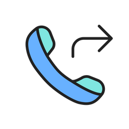 Call forwarding  Icon