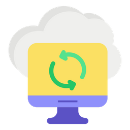 Cloud Application  Icon