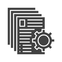 Documents Management  Icon