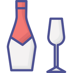 Vino Elegante  Icono