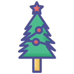 Christmas tree  A Festive Tradition  Icon