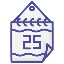 Festive Christmas Calendar Countdown  Icon