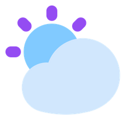 Partly cloudy  Icon