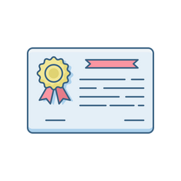 Certificate  Icon