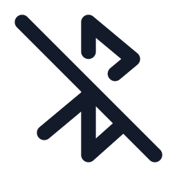 Bluetooth-slash  Icon