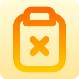 Clipboard-xmark  Icon