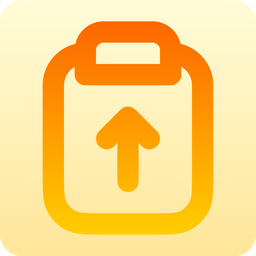 Clipboard-arrow-up  Icon