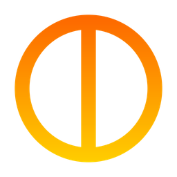 Circle-half-stroke  Icon