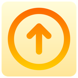 Arrow-circle-up  Icon