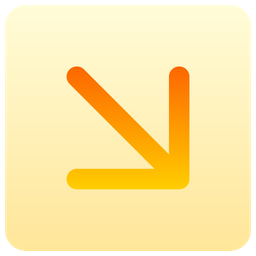 Arrow-down-right  Icon