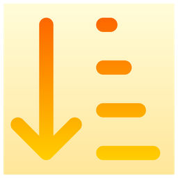 Arrow-down-short-wide  Icon