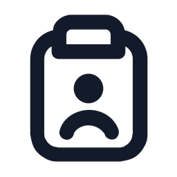 Clipboard-user  Icon