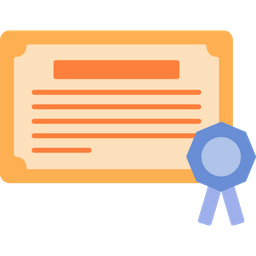 Certificate  Icon