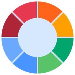 Roda de cores  Ícone