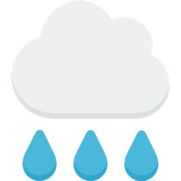 Cloud rain  Icon