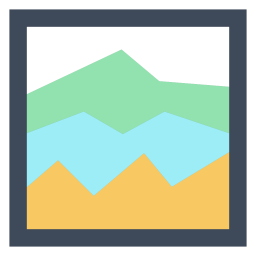 Area Chart  Icon