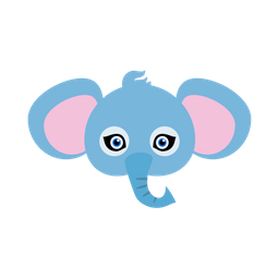 Big Animal With Large Ears  Icon