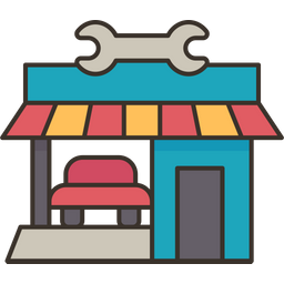 Auto parts store  Icon