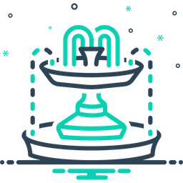 Fountain  Icon