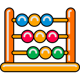 Toy abacus  Icon