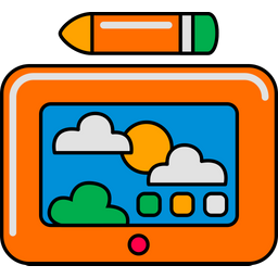 Kids toy tablet  Icon