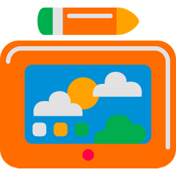 Kids toy tablet  Icon