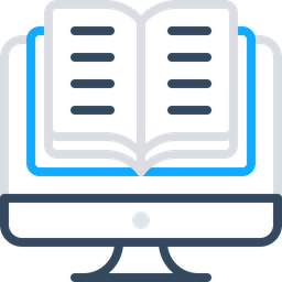 Computer Book  Icon