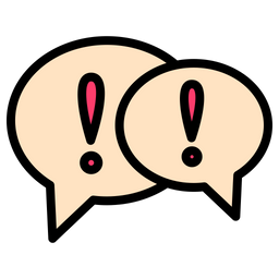 Chat warning  Icon