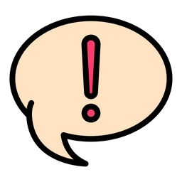 Chat warning  Icon