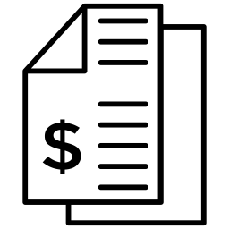 Abrechnungsberichte  Symbol