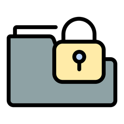 Folder lock  Icon