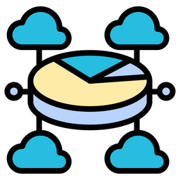 Cloud chart  Icon