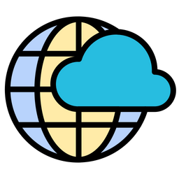 Cloud network  Icon