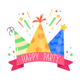 Birthday Banner  Icon