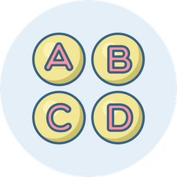 Alphabet  Icon