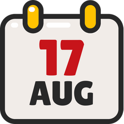 August calendar  Icon