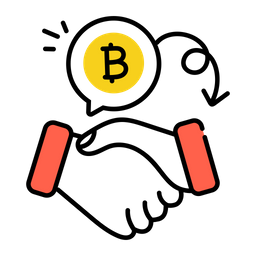 Acordo de bitcoin  Ícone