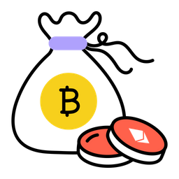 Bitcoin Bag  Icon